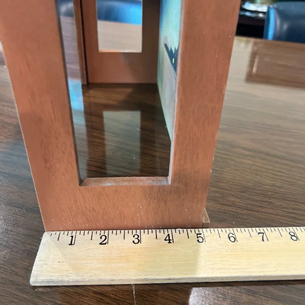 Jim Shore Heartwood Creek 2007 nativity creche manger wooden patchwork quilt - Picture 5 of 12